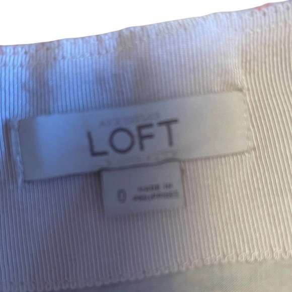 Ann Taylor LOFT Jacquard Shift Skirt - Picture 2 of 4